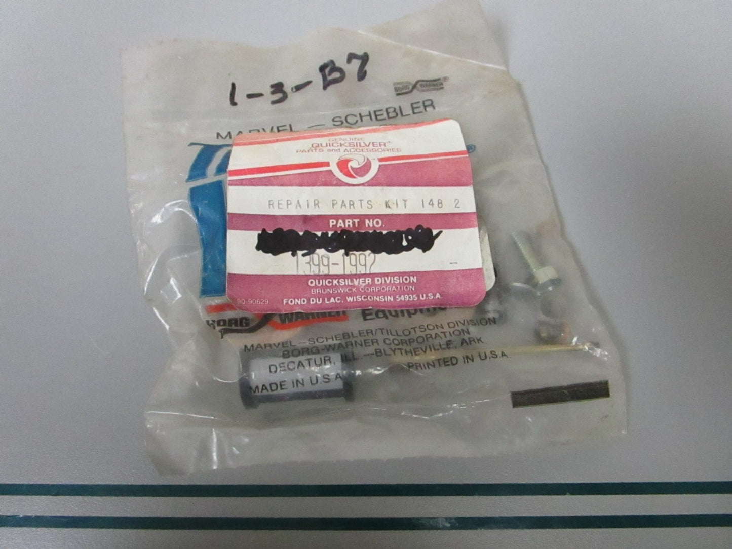 NEW OEM 1399-1992 Mercury Quicksilver Carburetor Kit 0810