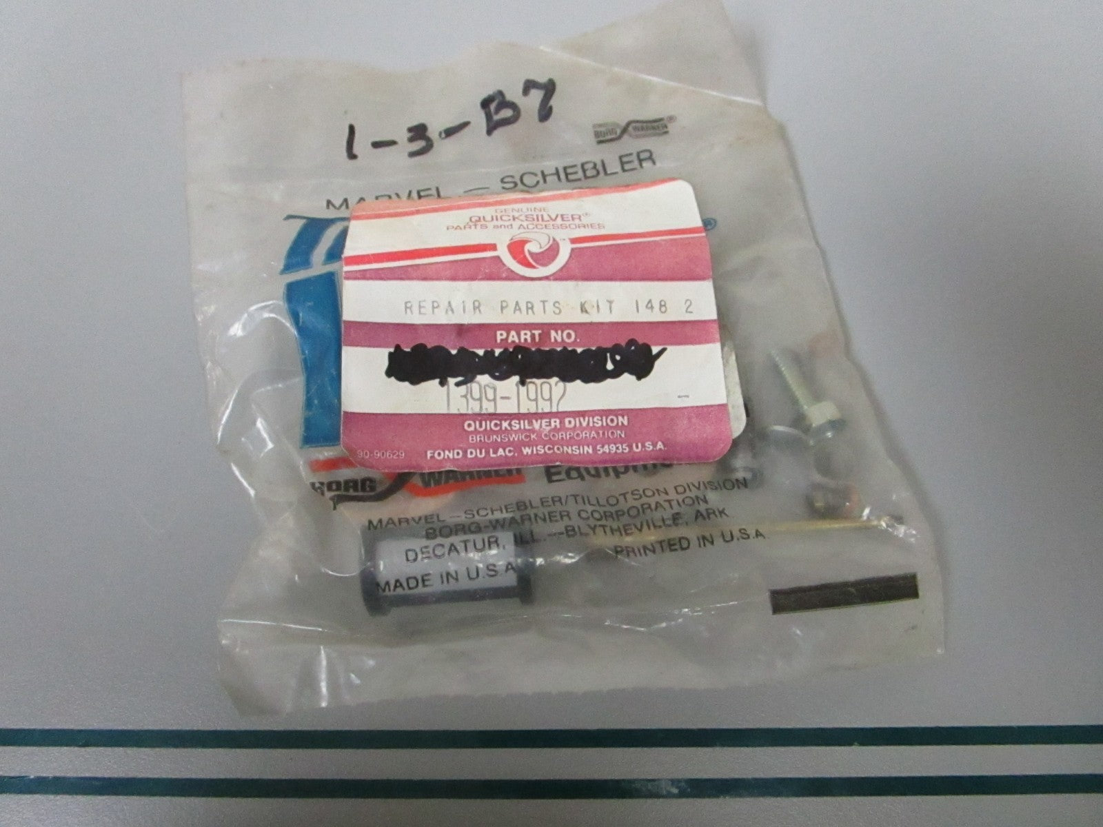 NEW OEM 1399-1992 Mercury Quicksilver Carburetor Kit 0810