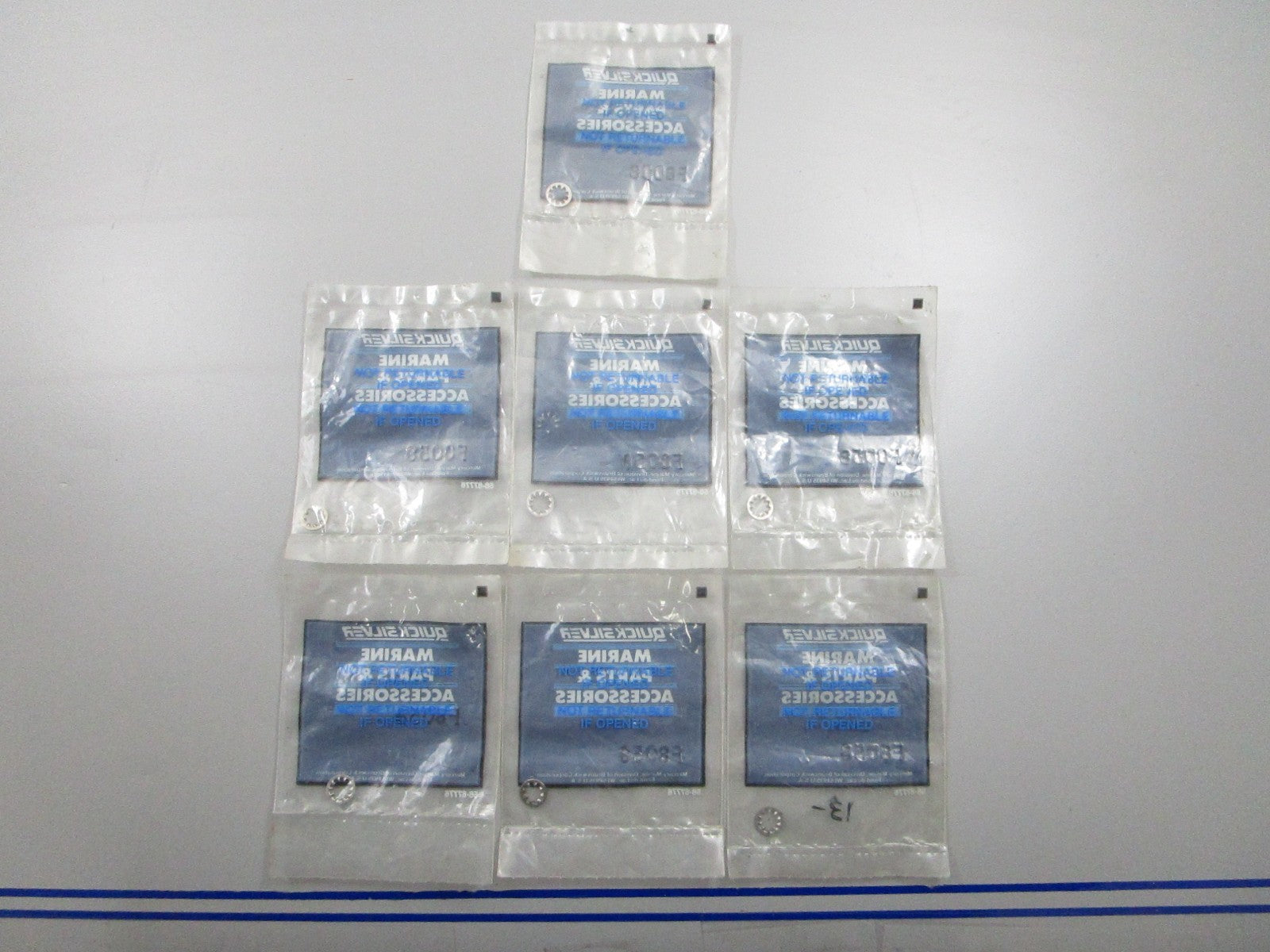 *NEW OEM* (LOT OF 7) 0810 Mercury Quicksilver Lock Washer 13-F8058