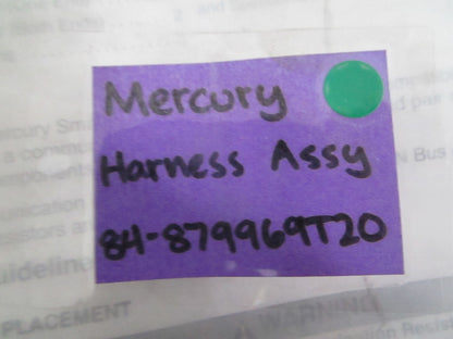 NEW OEM 84-879969T20 Mercury Quicksilver Harness Assy 0820