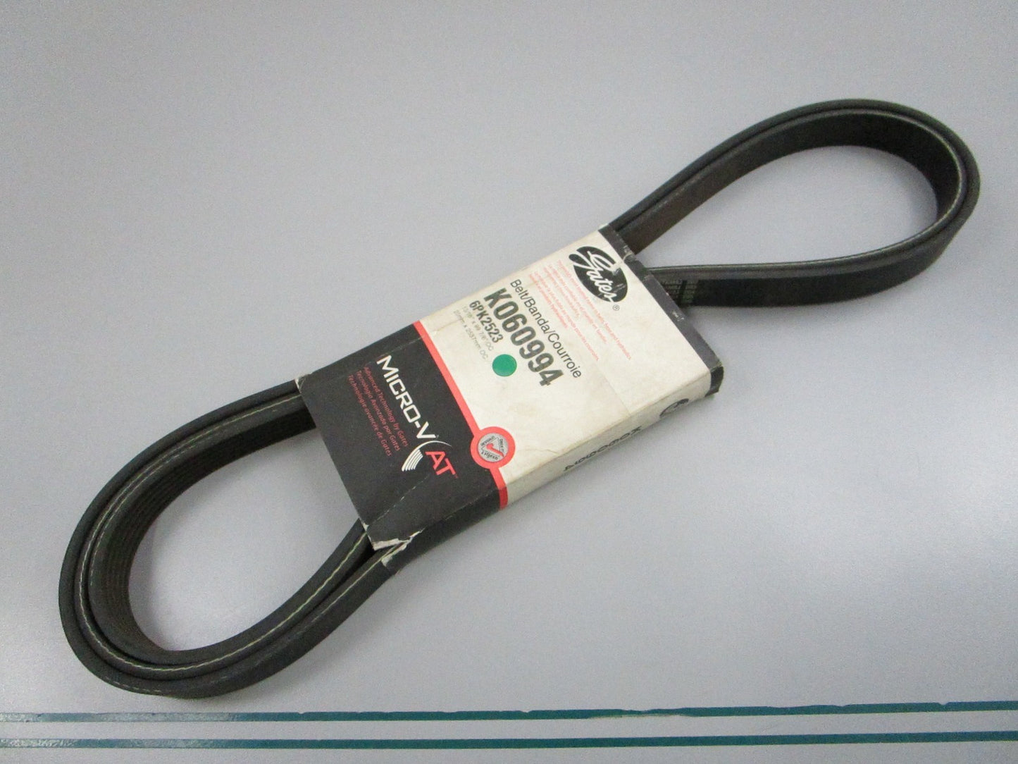 Gates NEW Micro-V Serpentine Belt K060994 6-Rib 99.87" 0810