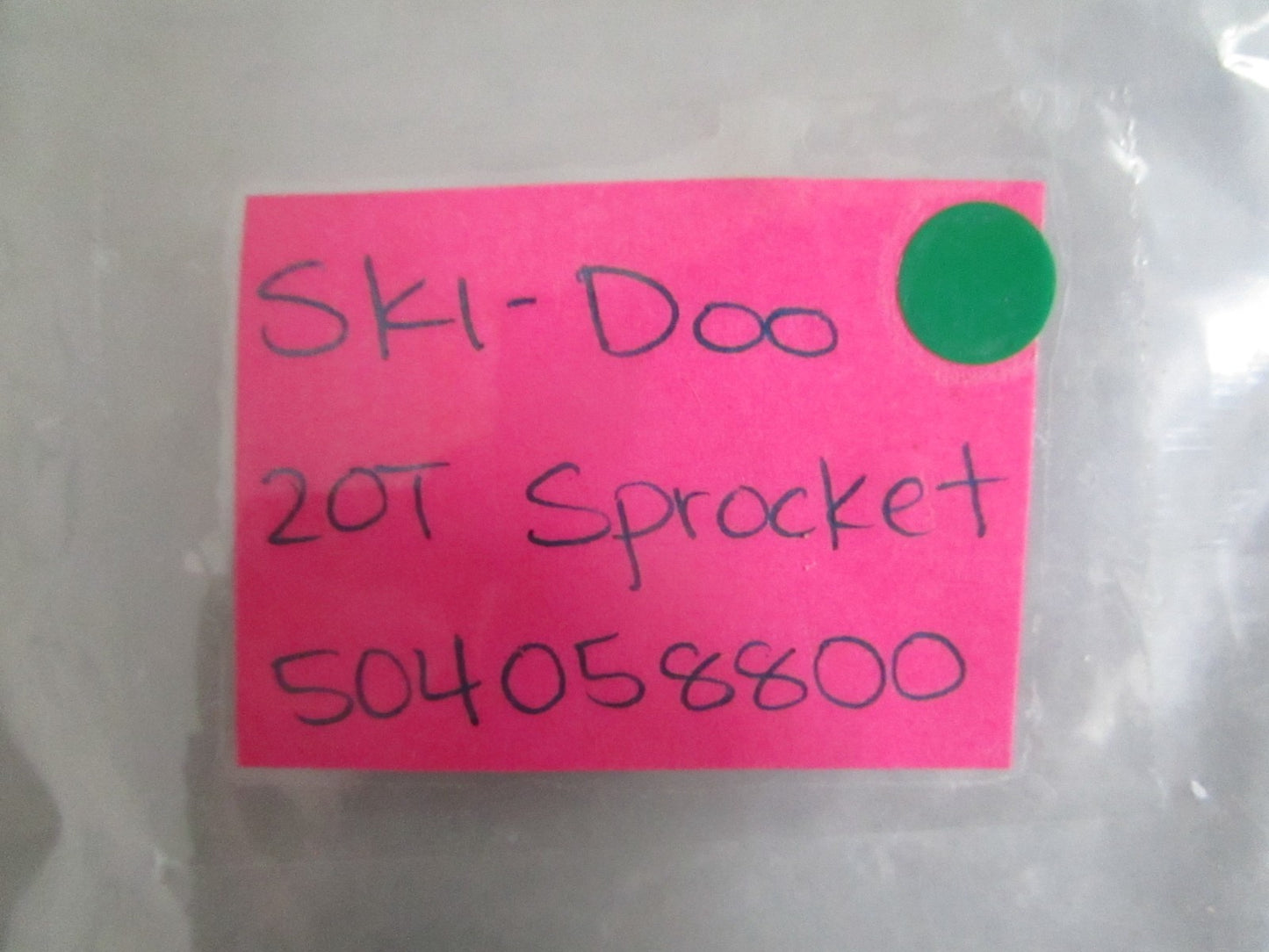 Ski-Doo BRP 504058800 Chaincase Drive Sprocket 20 Tooth NEW OEM 0820
