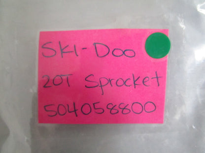 Ski-Doo BRP 504058800 Chaincase Drive Sprocket 20 Tooth NEW OEM 0820