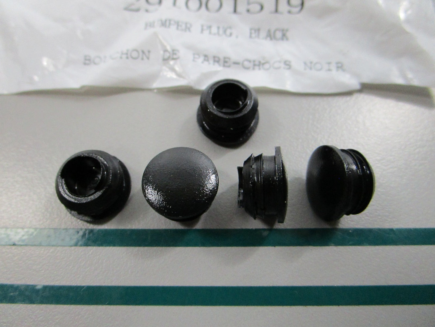 NEW (LOT OF 5) 291001519 Sea-Doo Bumper Plug 0810