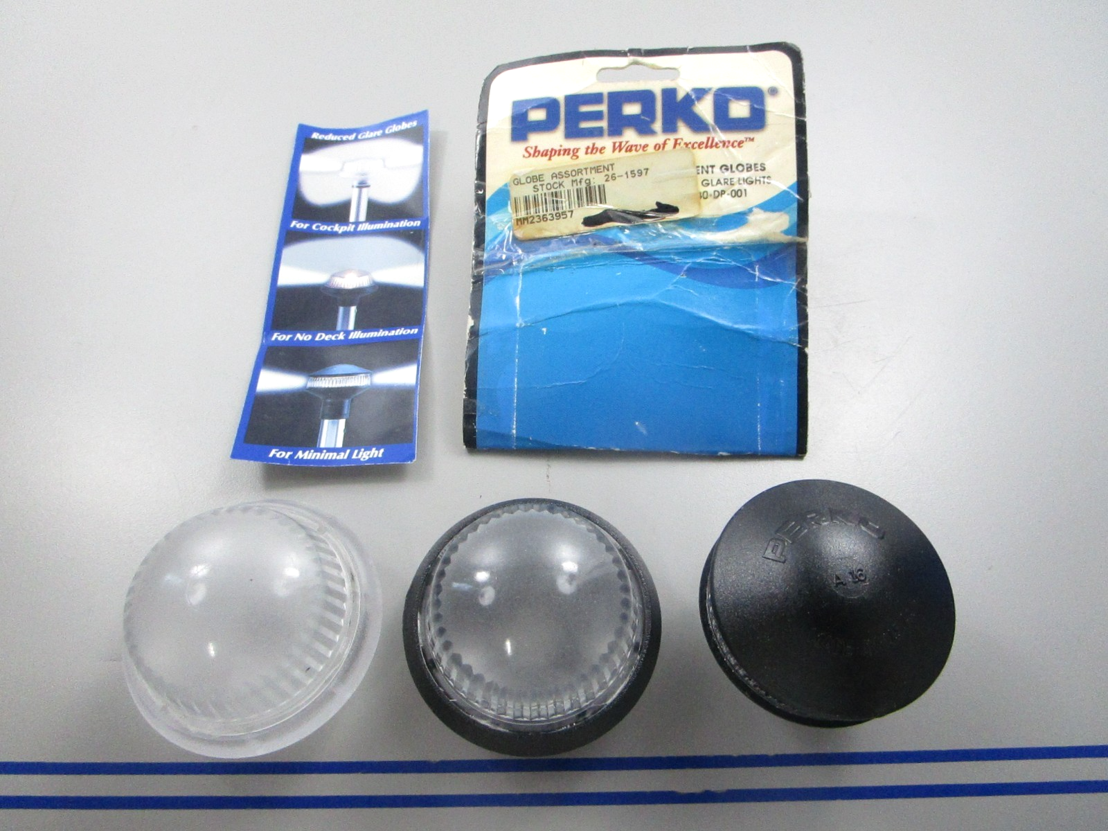 NEW OEM 30-DP-001 Perko Replacement Globes For Reduced Glare Lights 0810