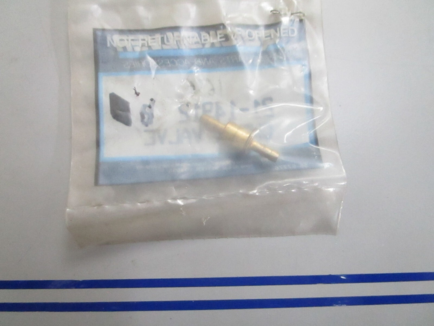 *NEW OEM* 0810 Mercury Quicksilver Check Valve 21-14912 2