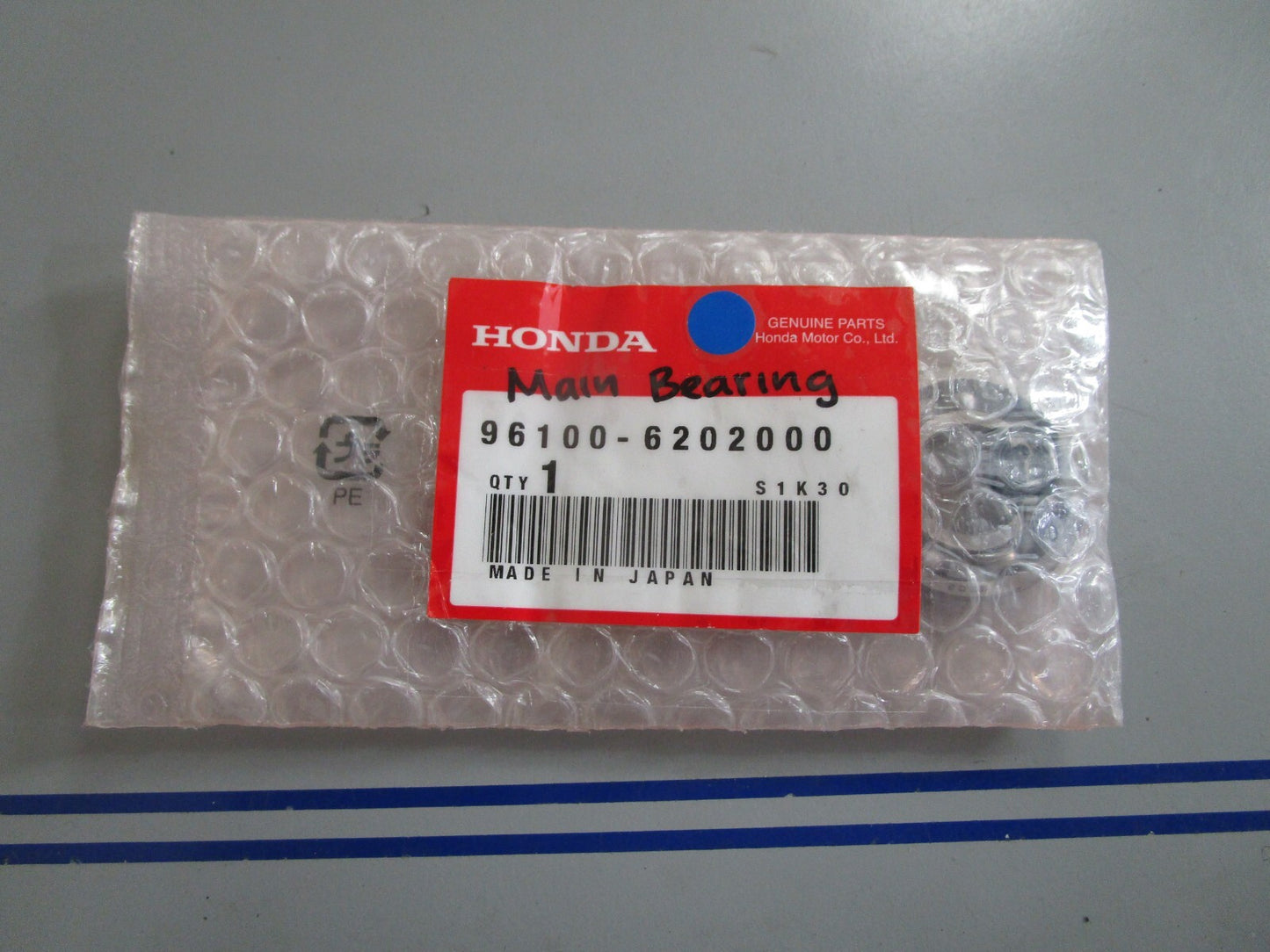 *NEW OEM* 0810 Honda Main Bearing 96100-6202000