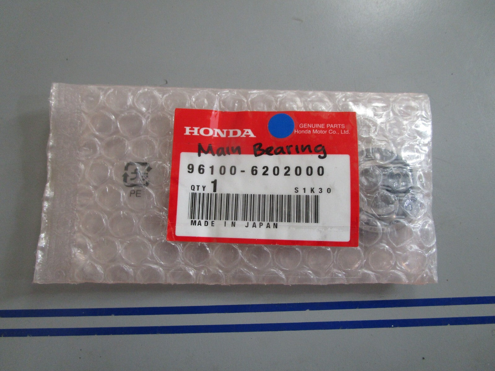 *NEW OEM* 0810 Honda Main Bearing 96100-6202000