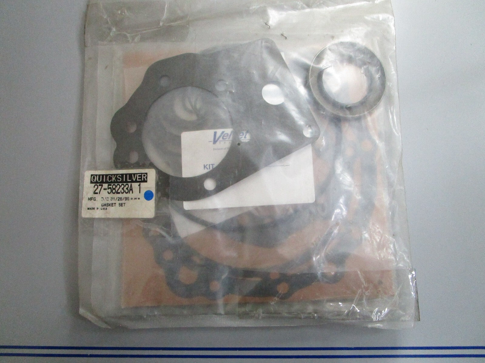 *NEW OEM* 0820 Mercury Quicksilver Gasket Set 27-58233A1