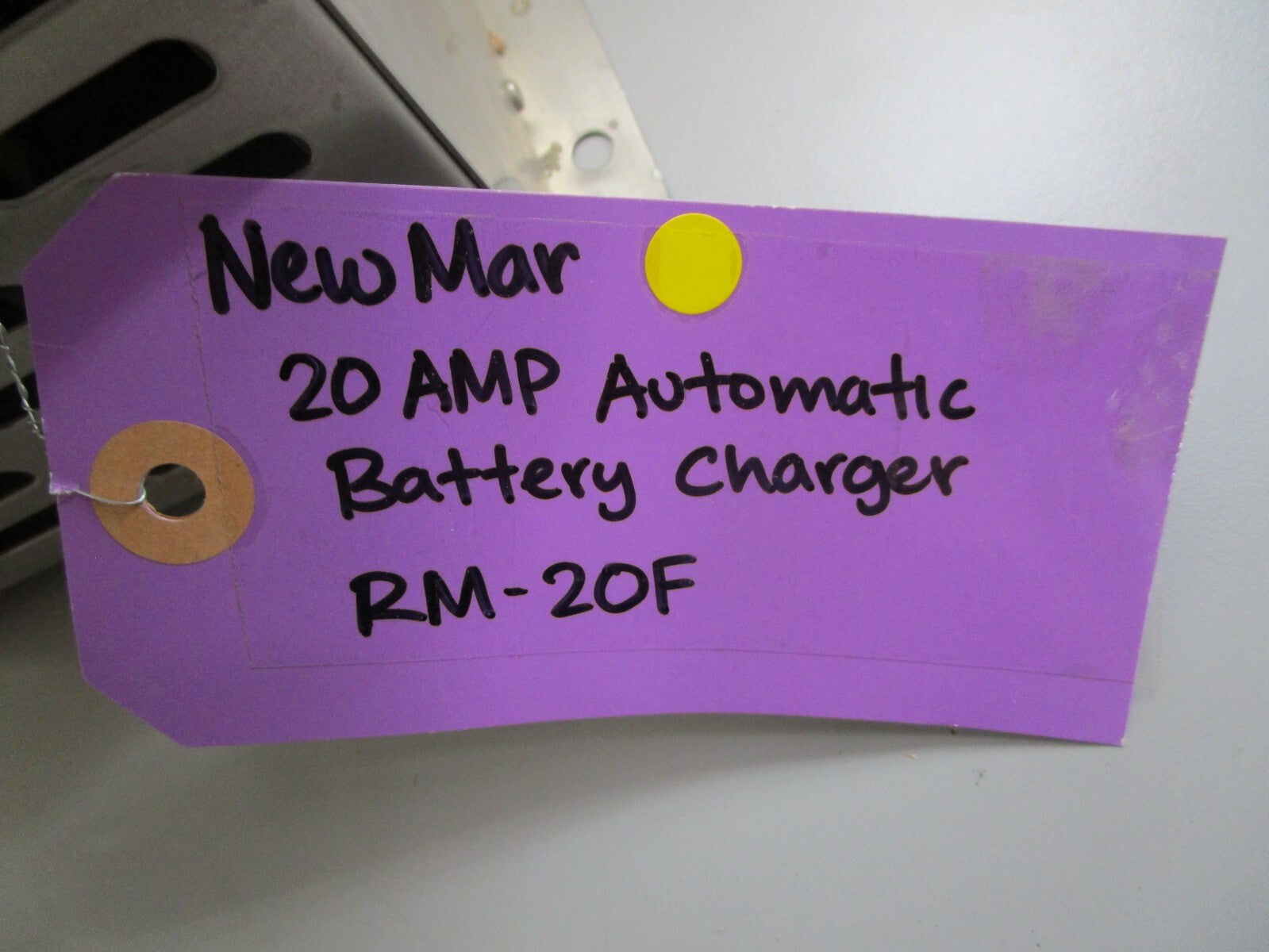 *NEW* 0820 NewMar 20 AMP Automatic Battery Charger RM-20F