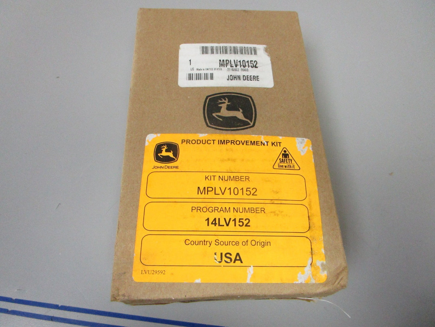 *NEW OEM* 0720 John Deere Field Install Template Kit MPLV10152
