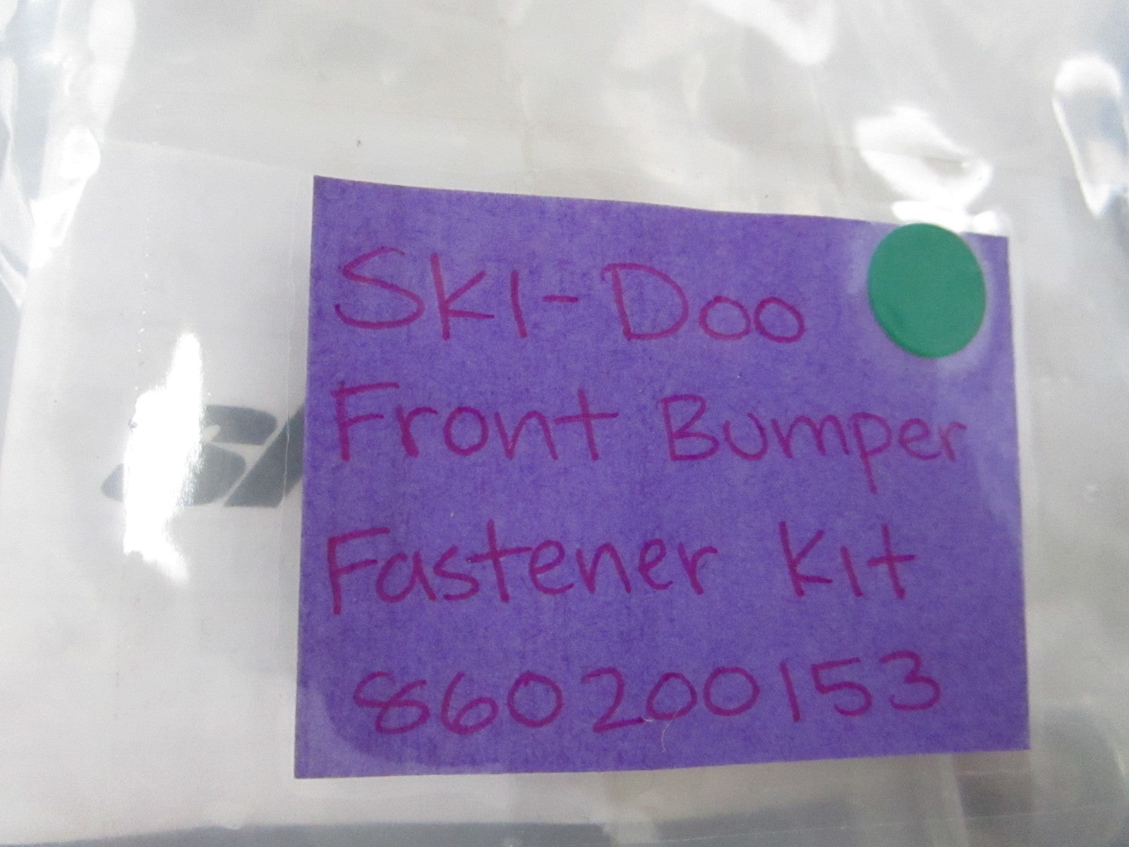 NEW 860200153 Ski-Doo Front Bumper Fastener Kit 0810