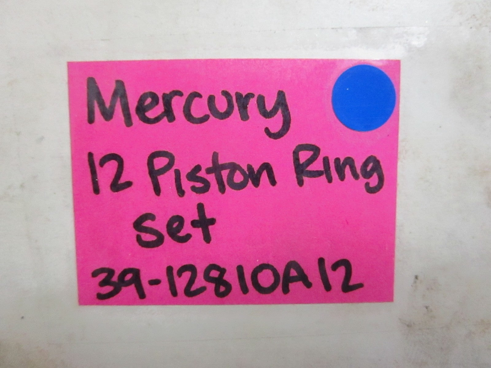 *NEW OEM* 0820 Mercury Quicksilver 12 Piston Ring Set 39-12810A12