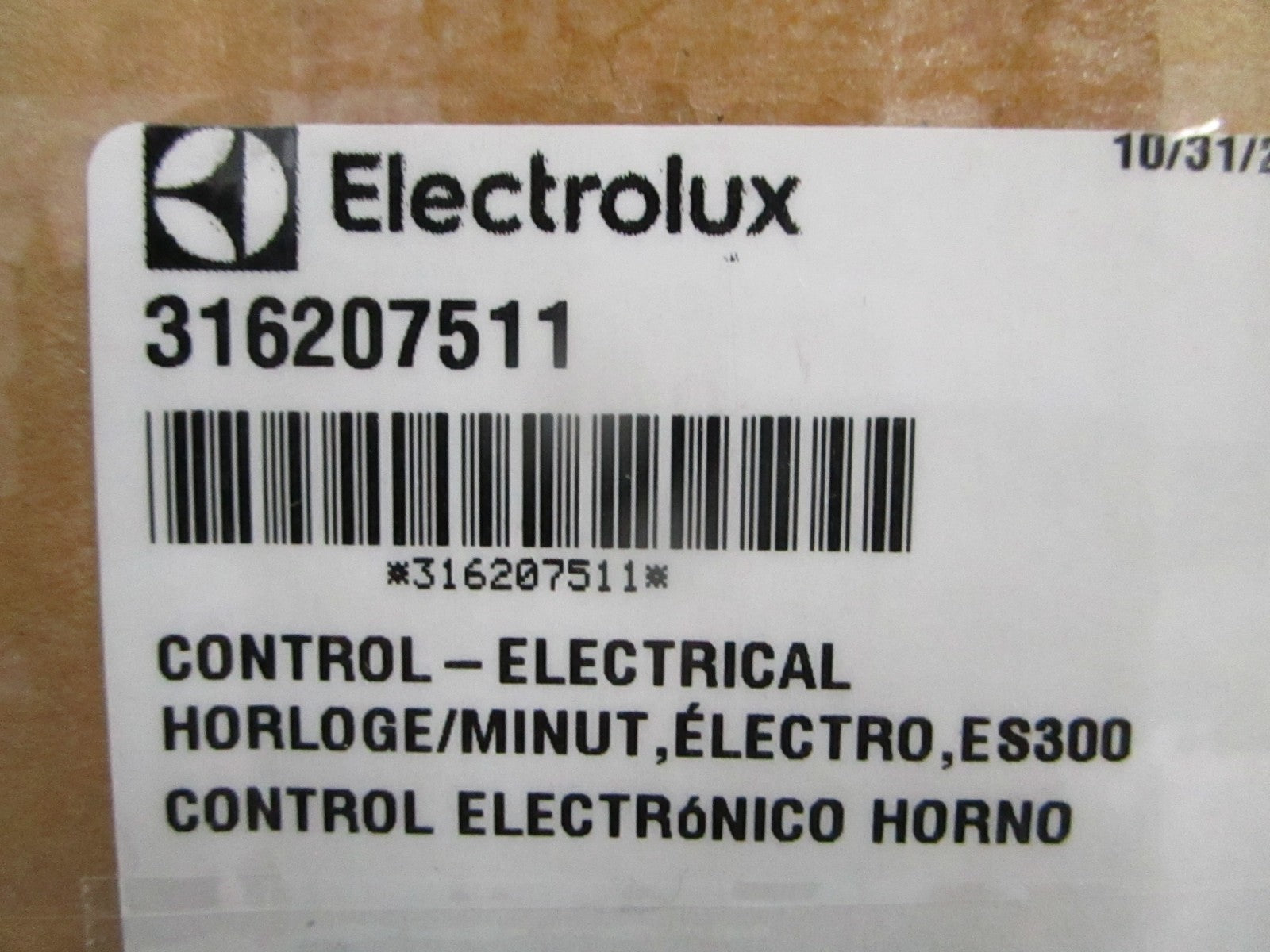 NEW OEM 316207511 Electrolux Electronic Control Board 0820