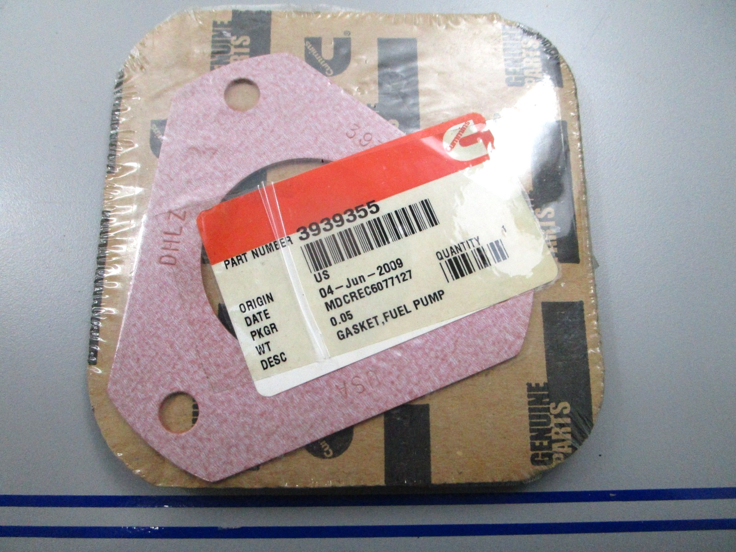 *NEW OEM* 0810 Cummins Fuel Pump Gasket 3939355