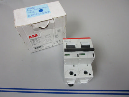 *NEW* 0720 ABB High Performance MCB S802S-C63