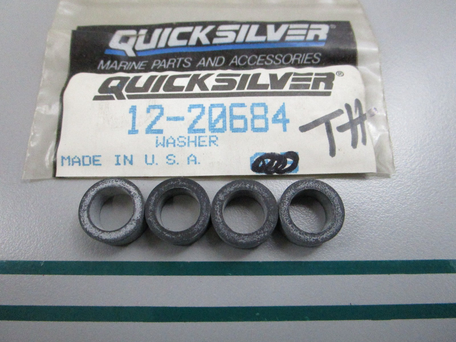 NEW OEM (LOT OF 4) 12-20684 Mercury Quicksilver Washer 0810