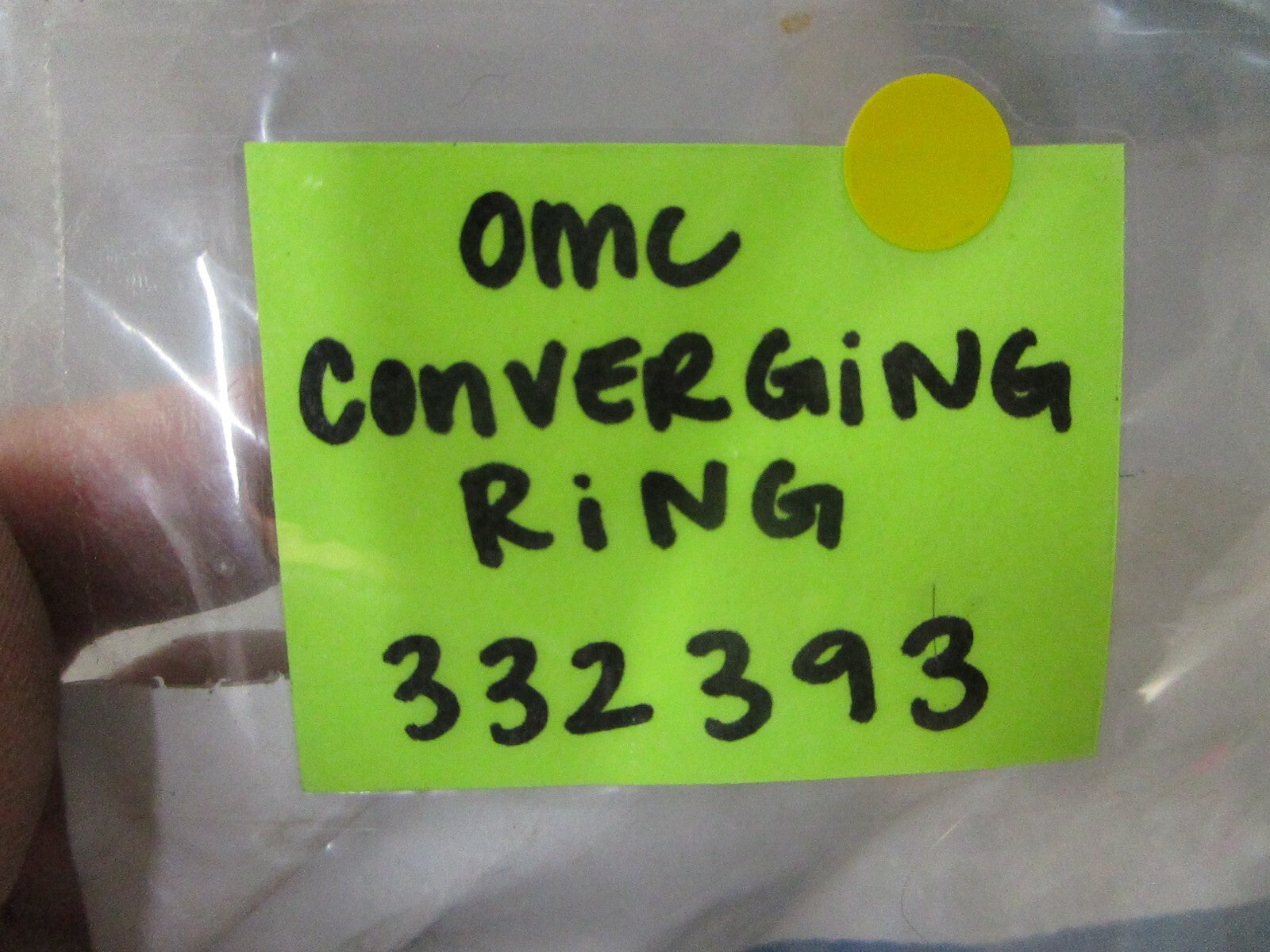 *NEW OEM* 0810 OMC Johnson Evinrude Converging Ring 332393 0332393