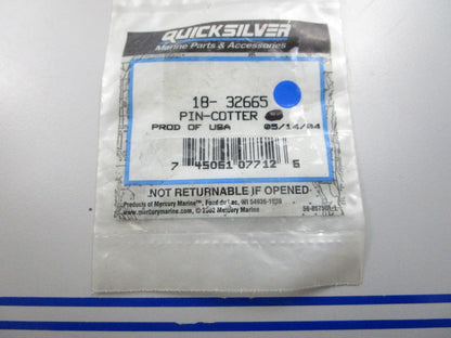 *NEW OEM* (LOT OF 2) 0810 Mercury Quicksilver Cotter Pin 18-32665