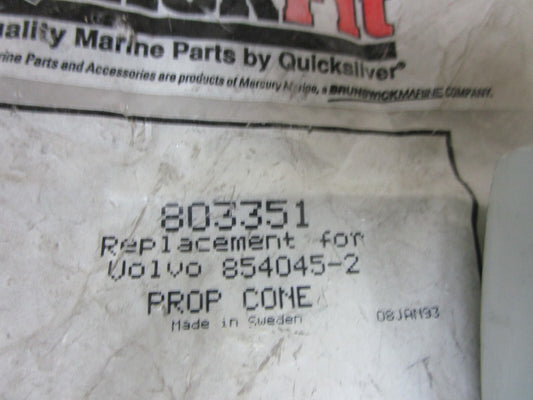 *NEW OEM* 0720 Mercury Quickfit Prop Cone 803351 Replaces: Volvo 854045-2