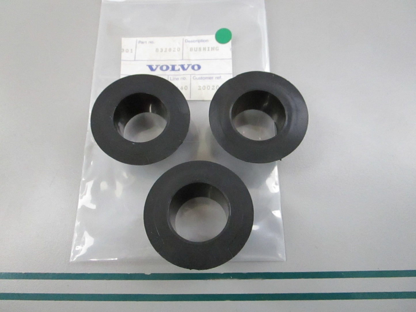 NEW OEM (LOT OF 3) 832820 Volvo Penta Bushing 0810