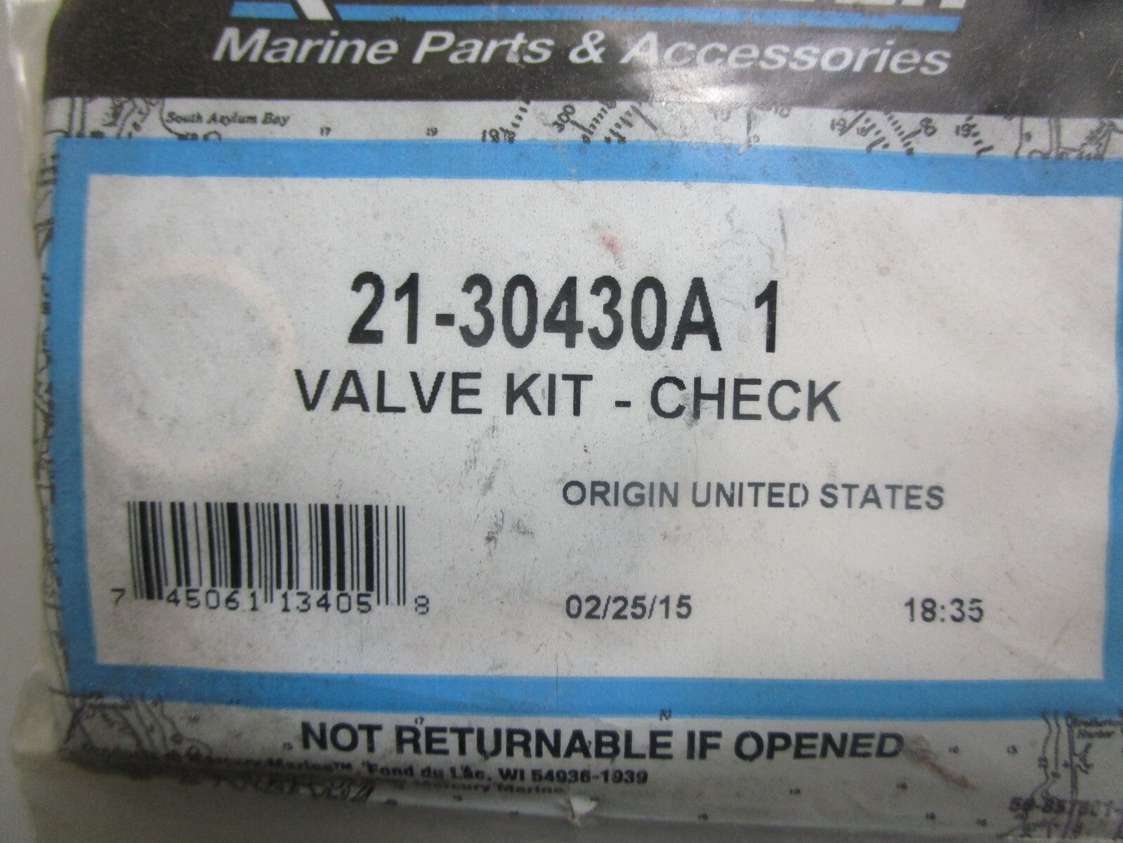 *NEW OEM* 0810 Mercury Quicksilver 21-3043A1