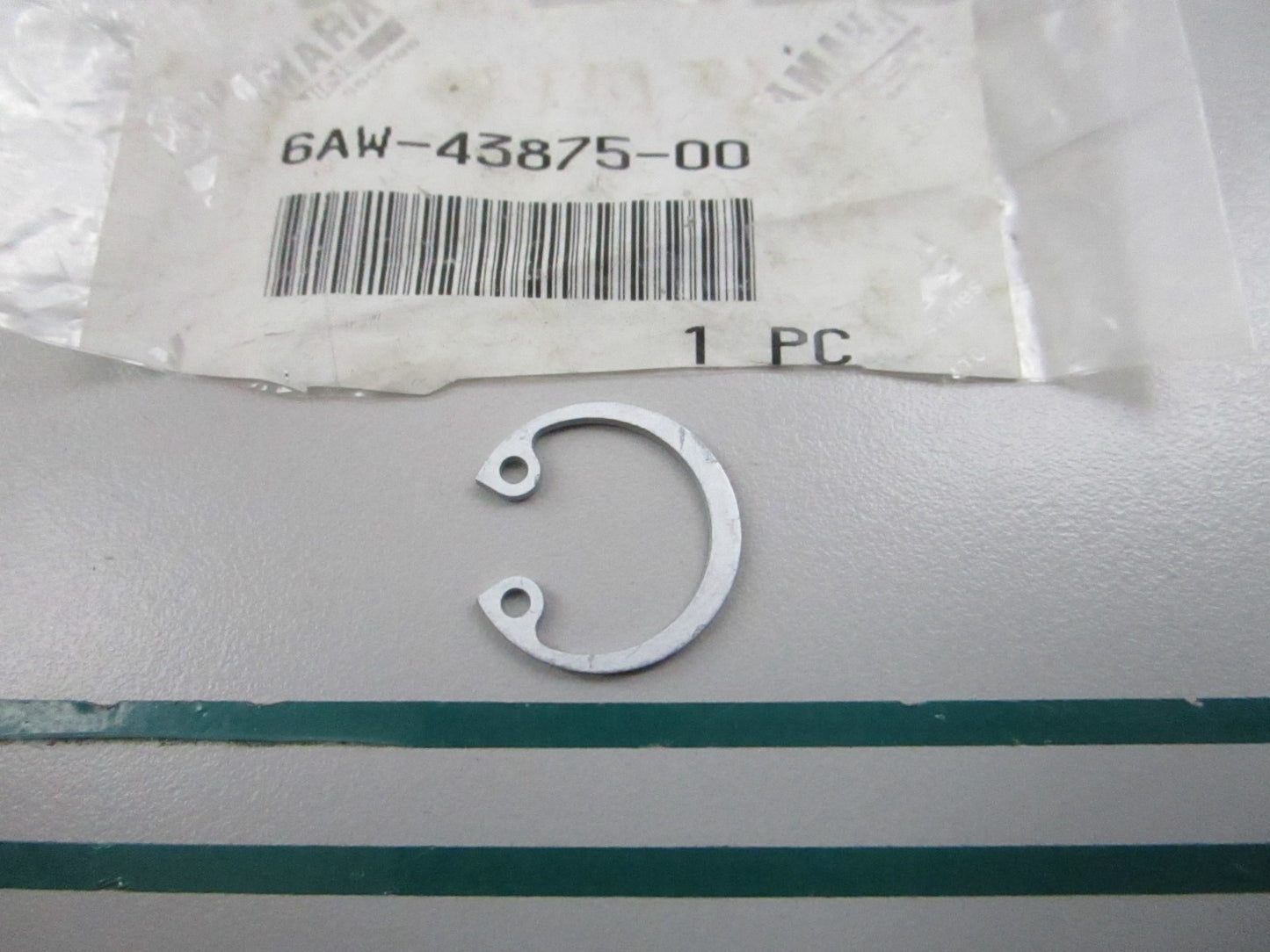 NEW OEM 6AW-43875-00-00 Yamaha Snap Ring 0810
