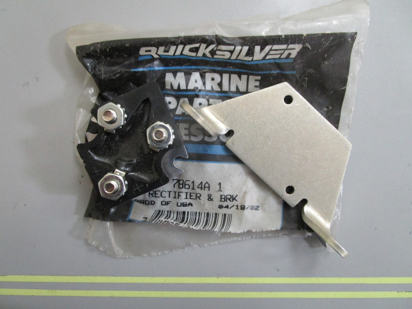 *NEW OEM* 0820 Mercury Quicksilver Rectifier & Bracket 78614A1