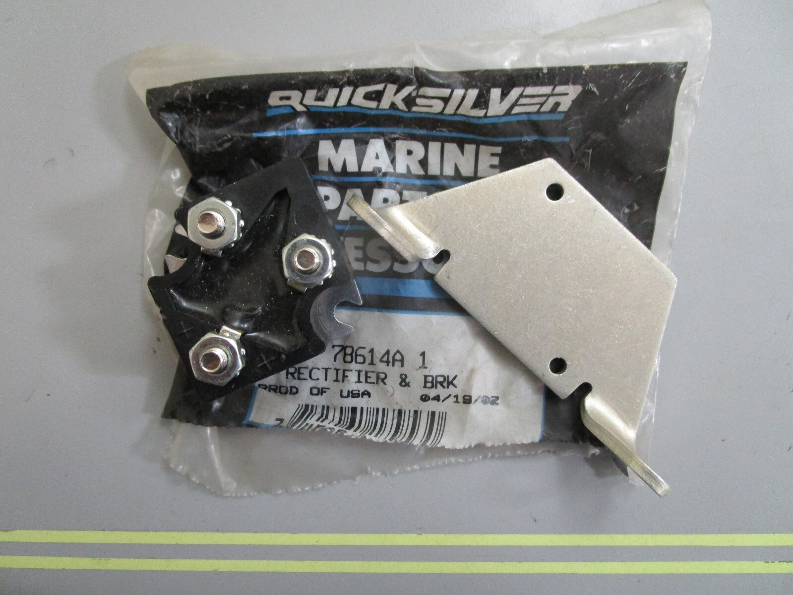 *NEW OEM* 0820 Mercury Quicksilver Rectifier & Bracket 78614A1