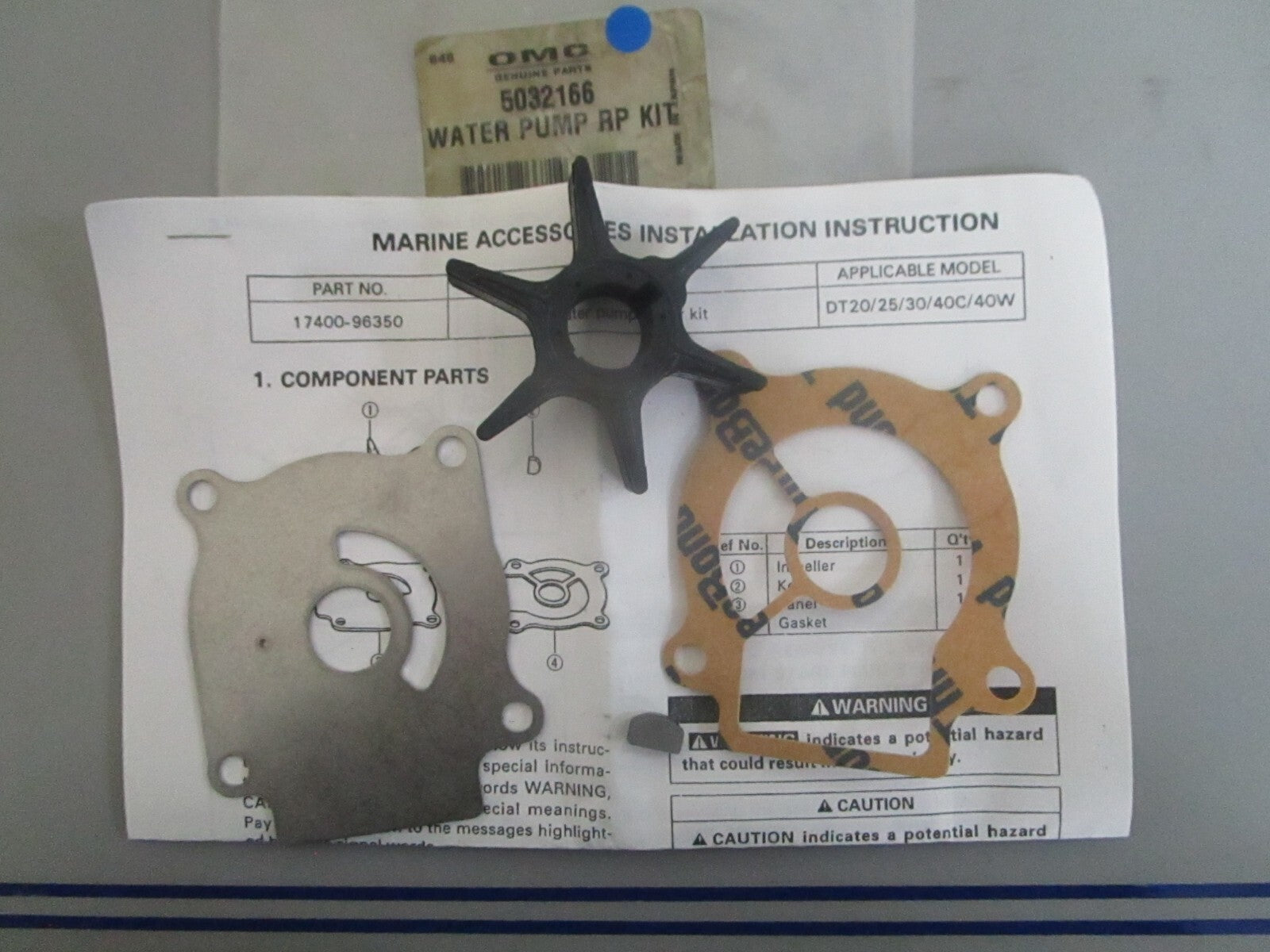 *NEW OEM* 0820 OMC Johnson Evinrude Water Pump Repair Kit 5032166