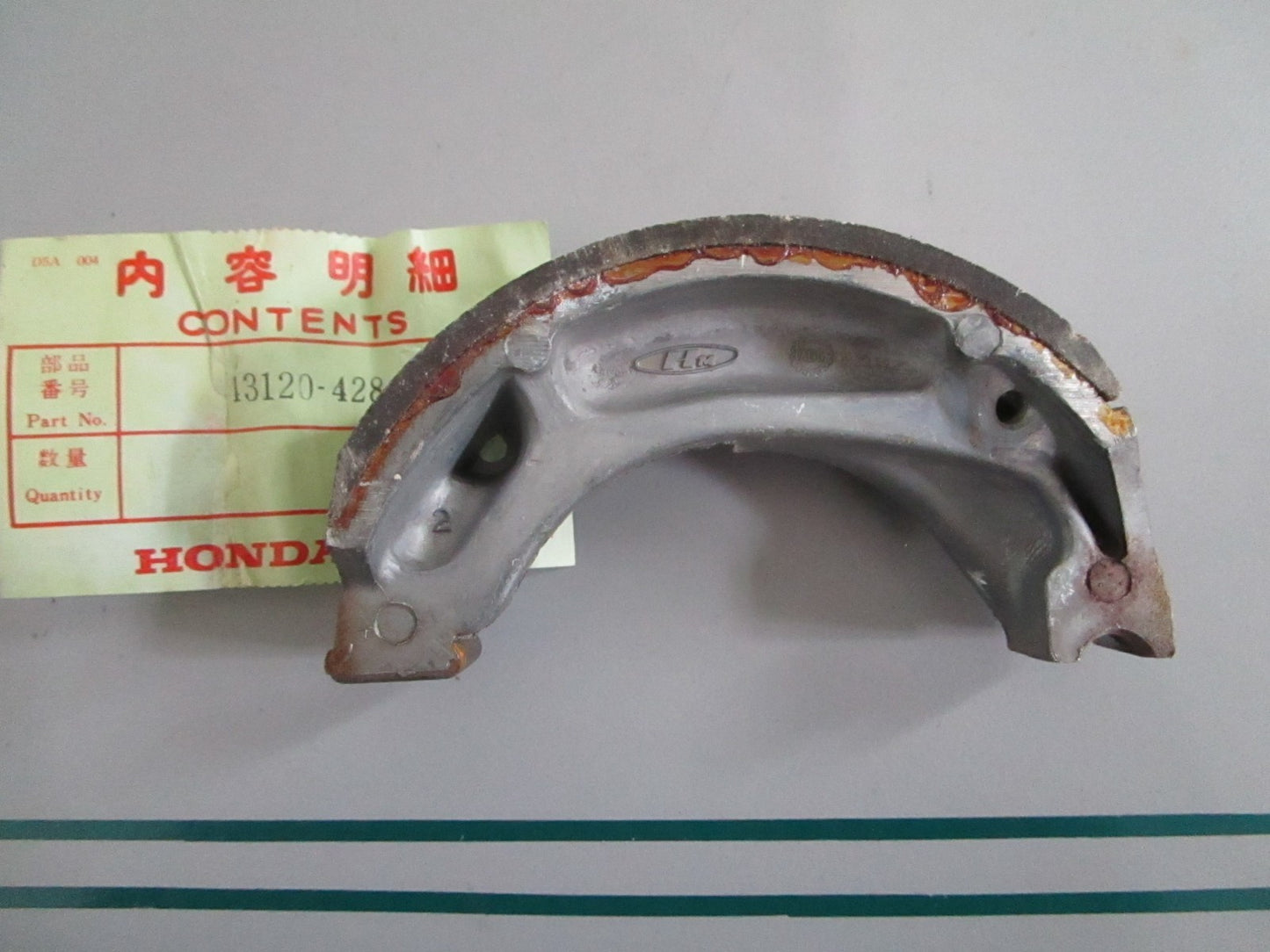 NEW OEM 13120-428-013 Honda Brake Shoe 0820