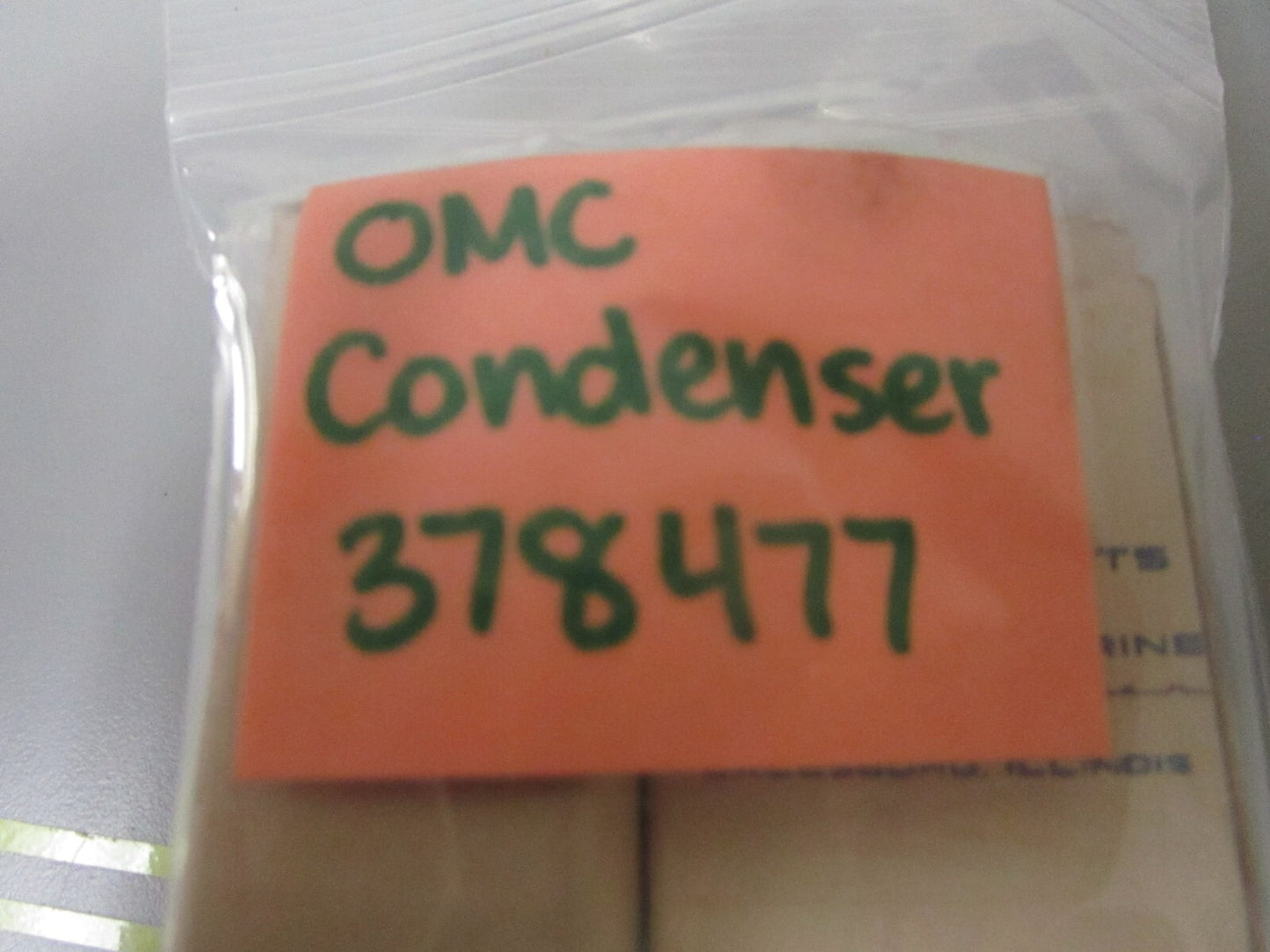 *NEW OEM* 0810 OMC Johnson Evinrude Condenser 378477 0378477