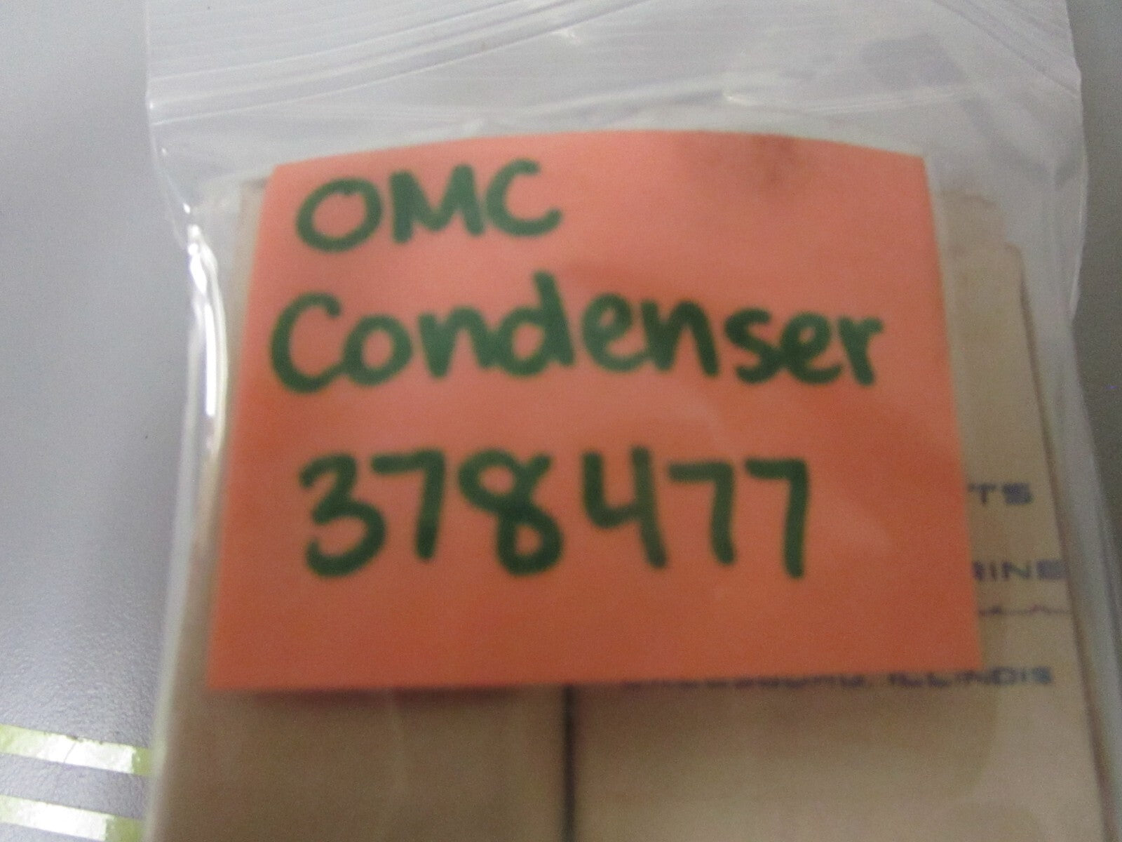 *NEW OEM* 0810 OMC Johnson Evinrude Condenser 378477 0378477