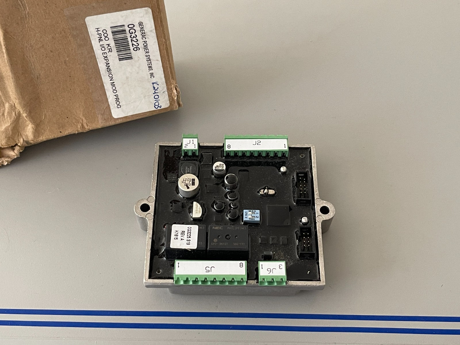 *NEW OEM* 0720 Generac H-Panel I/O Expansion Mod Prog 0G3226