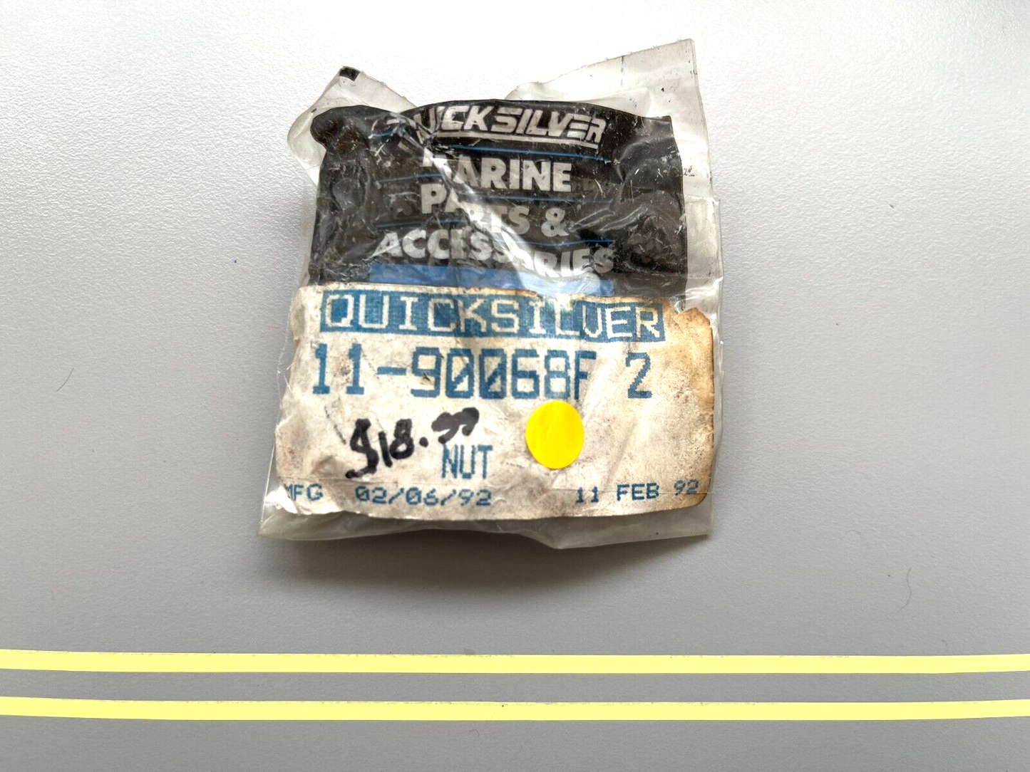*NEW OEM* 0750 Mercury Quicksilver NUT 11-90068F 2