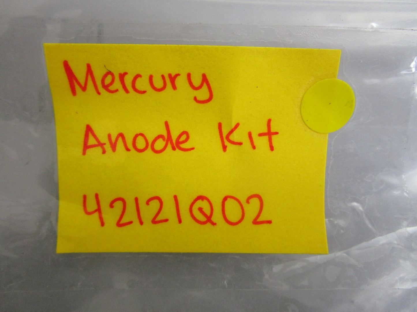 *NEW OEM* 0810 Mercury Quicksilver Anode Kit 42421Q02