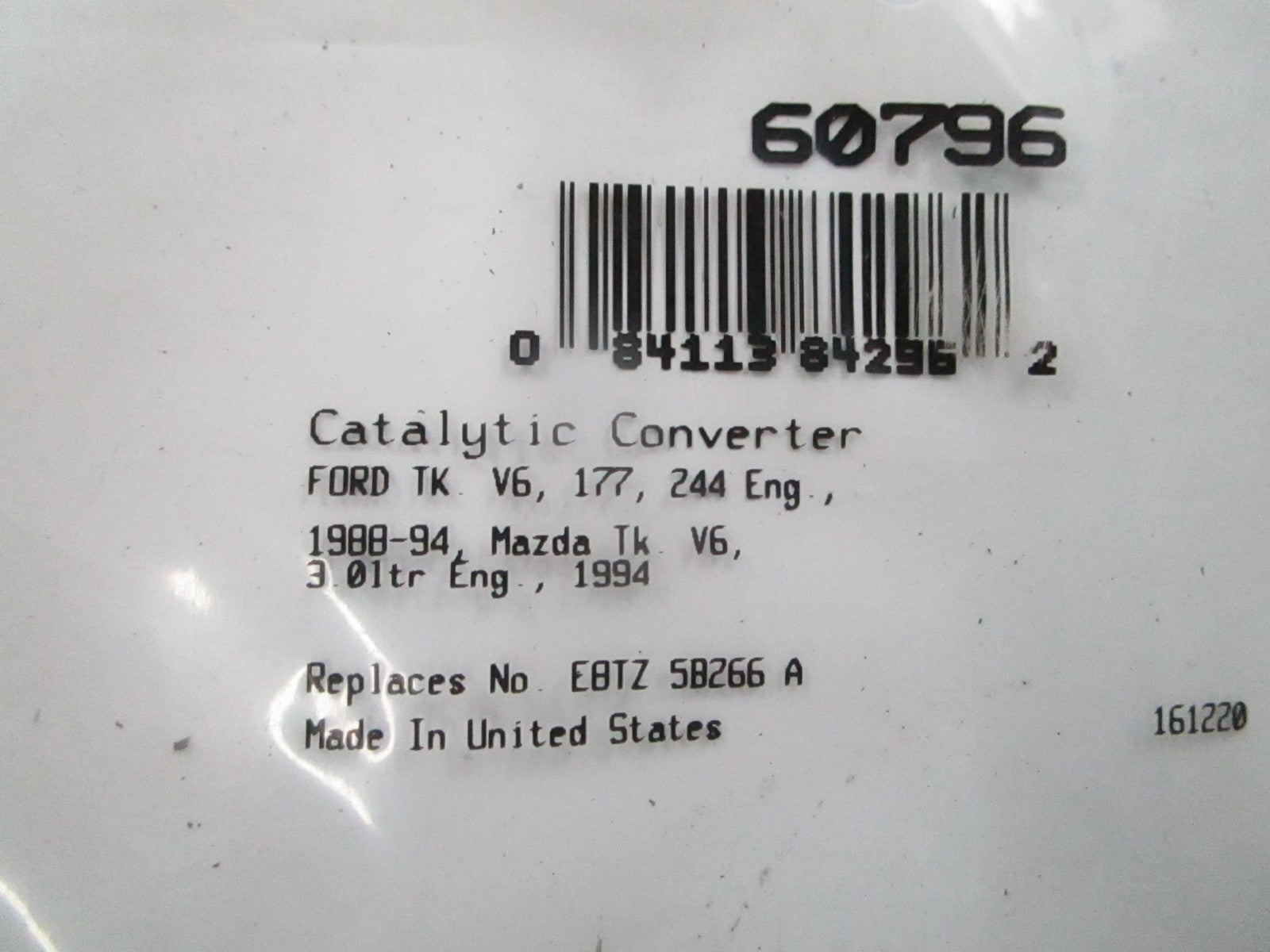 *NEW* 0810 Fel-Pro Flange Gasket 60795