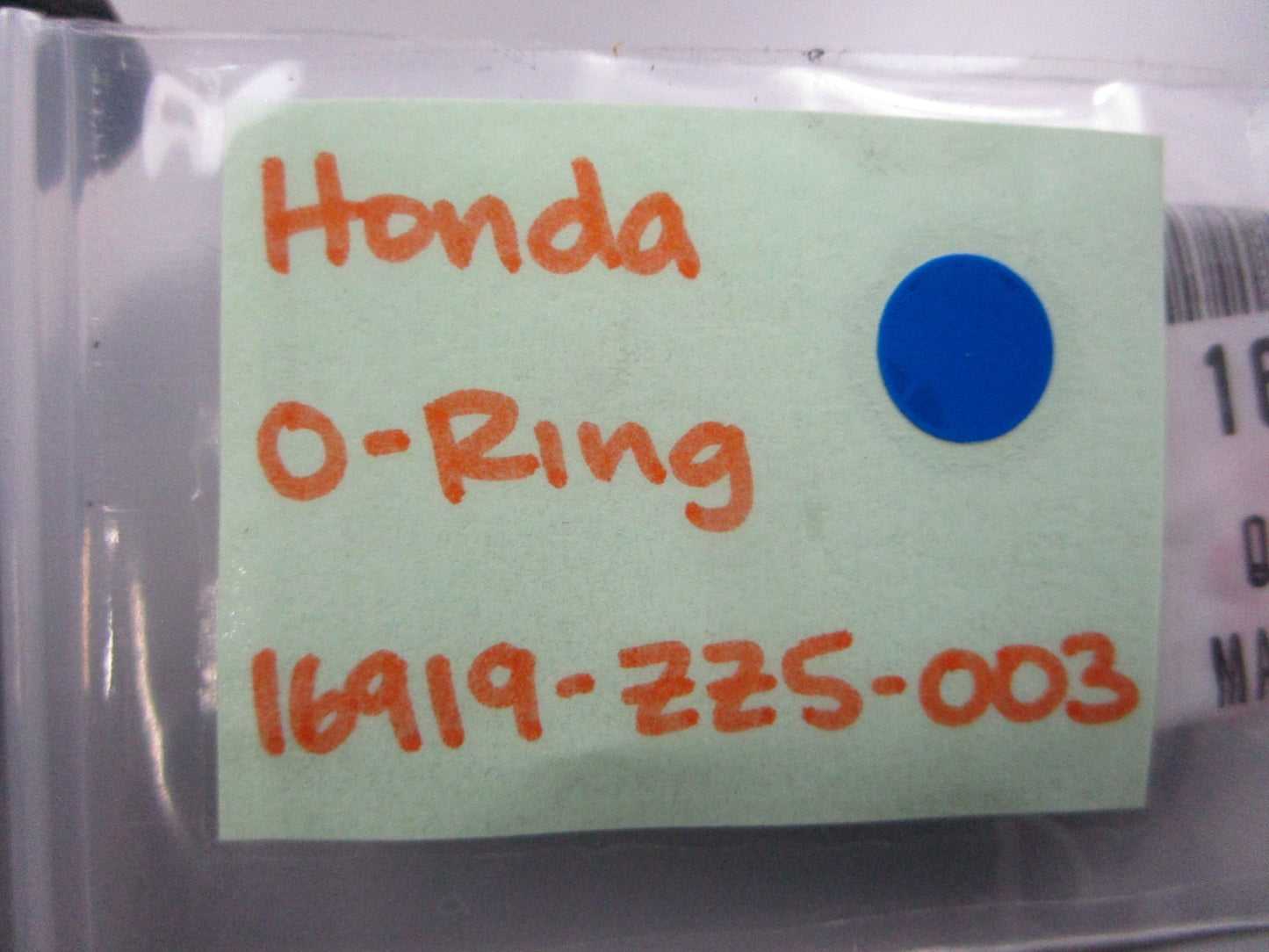 *NEW OEM* 0810 Honda O-Ring 16919-ZZ5-003