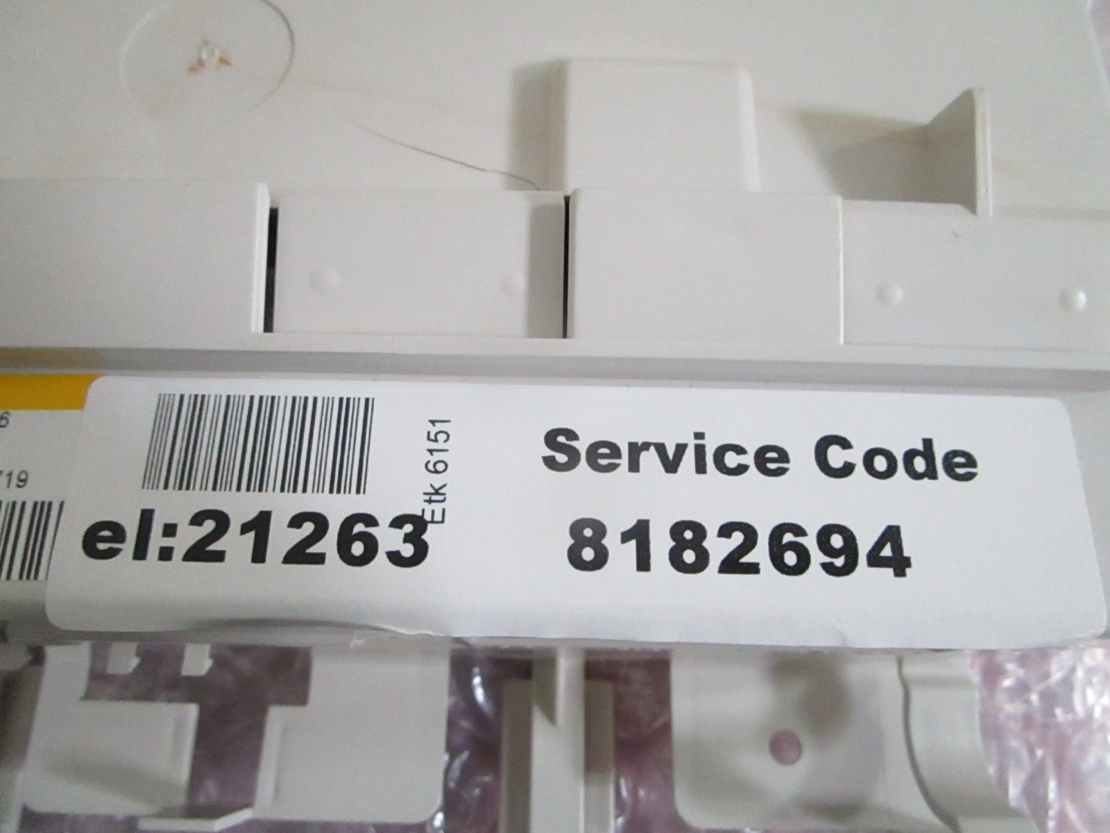 NEW OEM WP8182694 Whirlpool Washer Main Control Board 0820