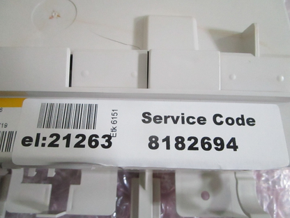 NEW OEM WP8182694 Whirlpool Washer Main Control Board 0820