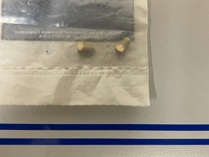 *NEW OEM* (LOT OF 2) 0810 Mercury Quicksilver Screw 10-20518