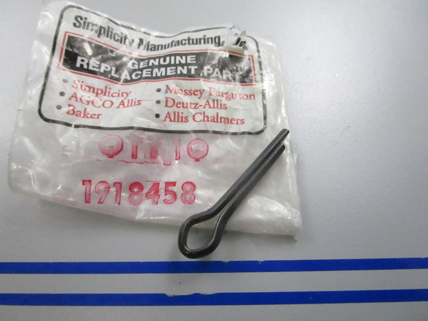 *NEW OEM* 0810 Simplicity Cotter Pin 1918458