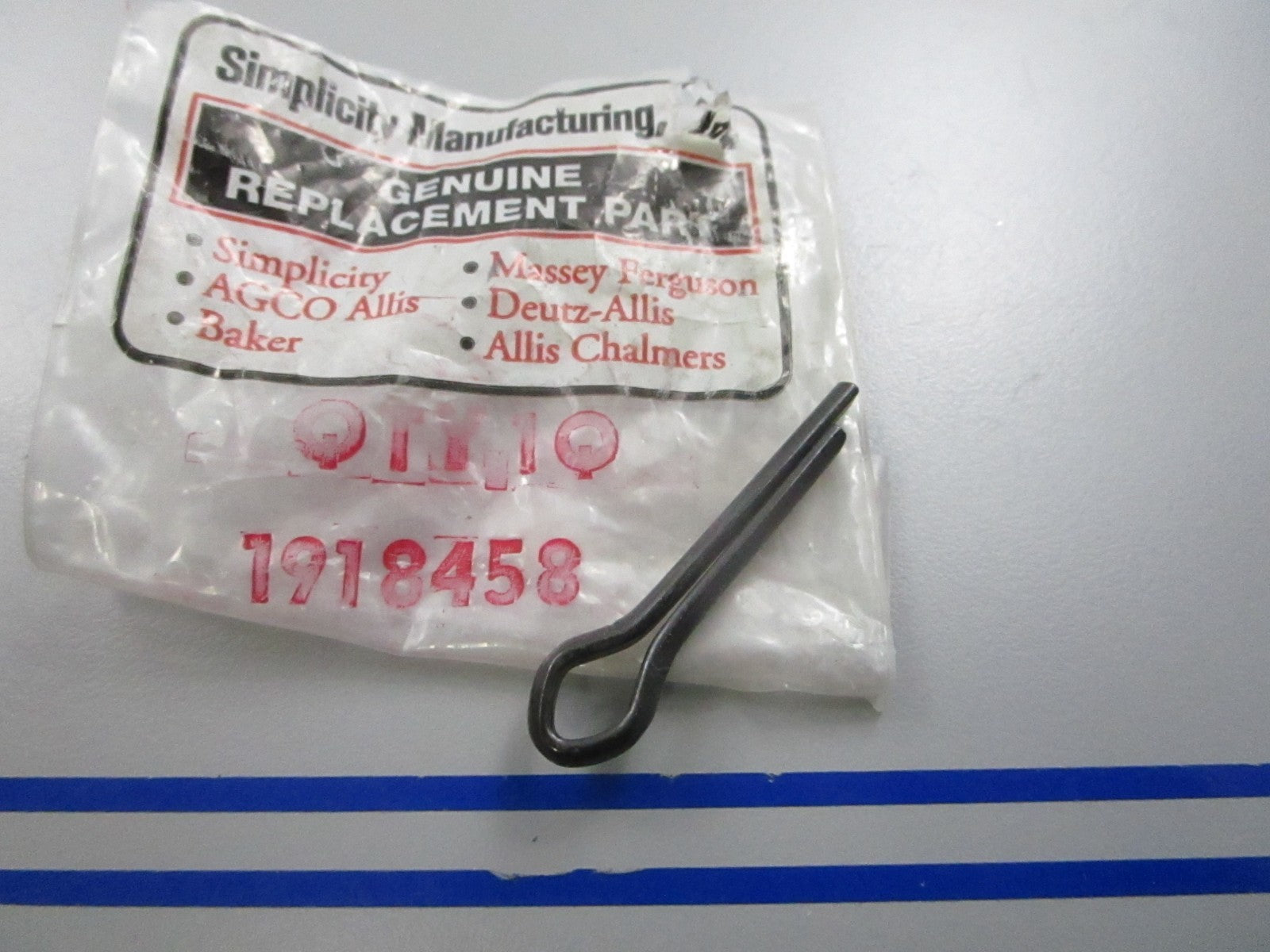 *NEW OEM* 0810 Simplicity Cotter Pin 1918458