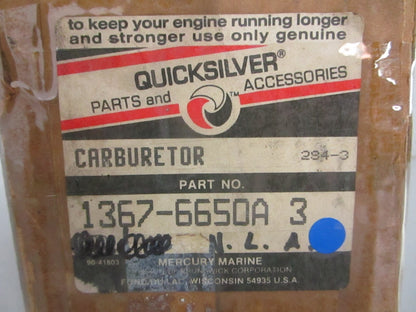 *NEW OEM* 0820 Mercury Quicksilver 20HP Carburetor 1367-6650A3