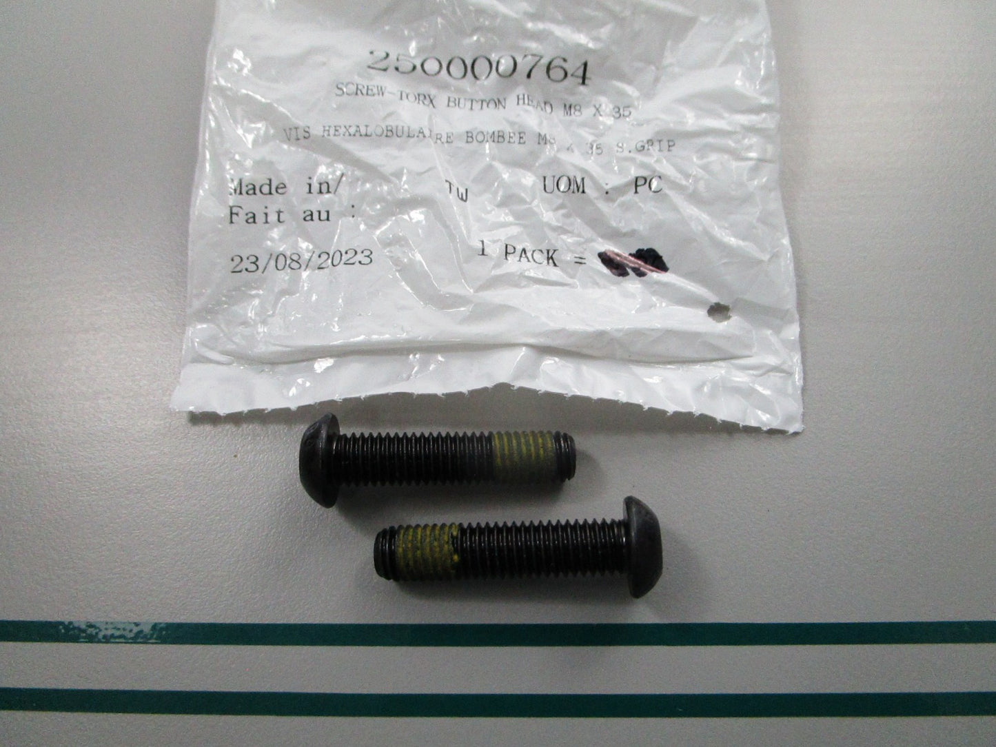 NEW (LOT OF 2) 250000765 Ski-Doo Screw 0810