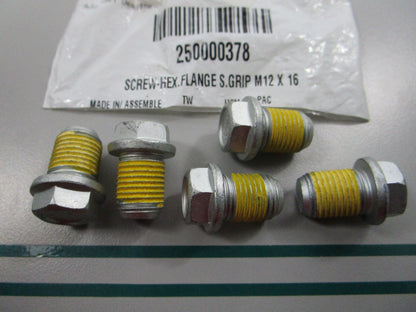 NEW (LOT OF 5) 250000378 Ski-Doo Hex Flanged Screw 0810