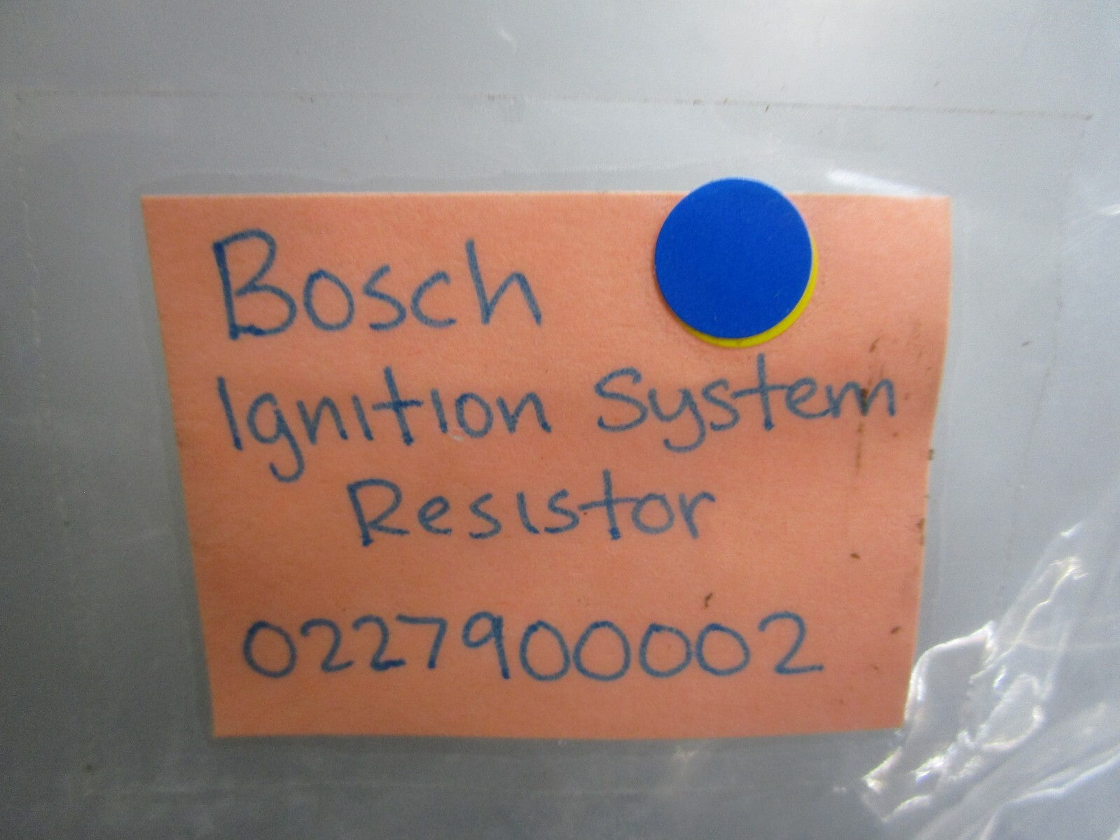 *NEW OEM* 0810 Bosch Ignition System Resistor 0227900002