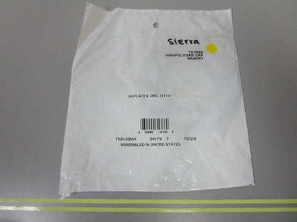 *NEW* 0810 Sierra 18-2858 Manifold End Cap Gasket Replaces: OMC 31131 031131