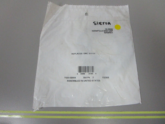 *NEW* 0810 Sierra 18-2858 Manifold End Cap Gasket Replaces: OMC 31131 031131