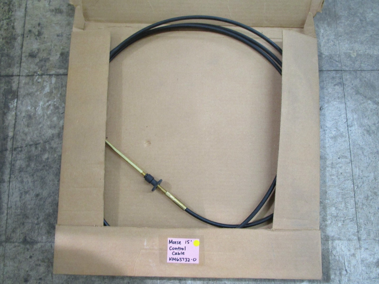 *NEW* 0820 Morse Controls 15' Control Cable KM63732-0